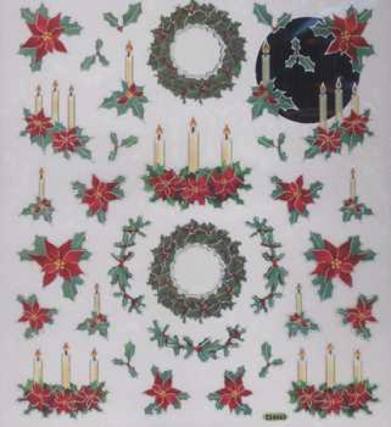 Sticker Kerzengesteck
